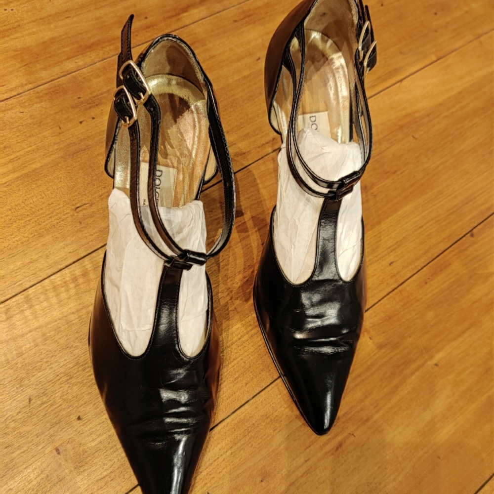 Dolce and Gabbana x Sergio Rossi T-Strap Heels